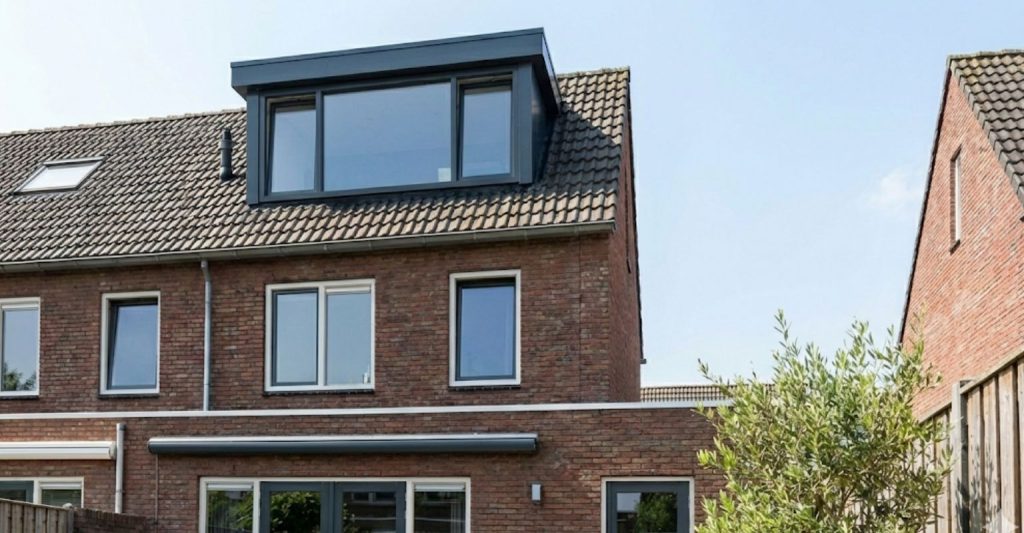 Dakkapel in Zutphen - Kunststof dakkapel